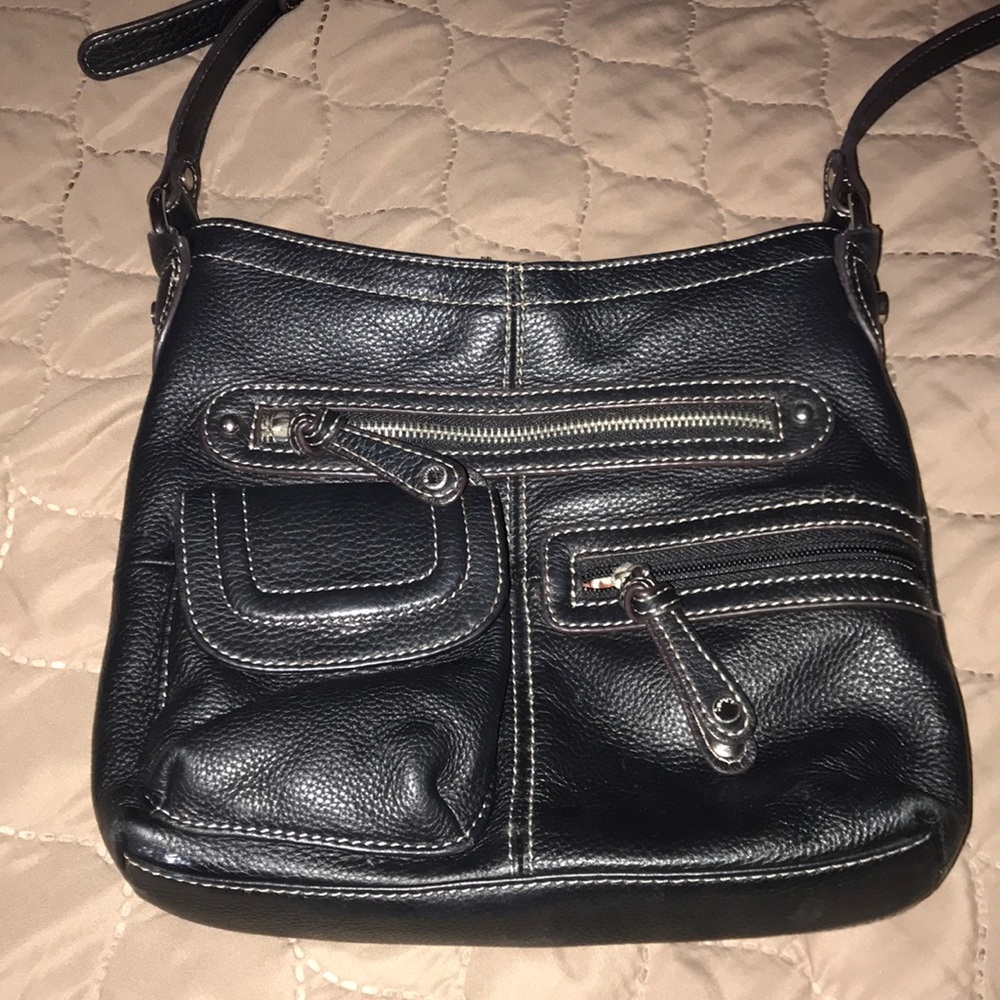 Black Tignanello cross body